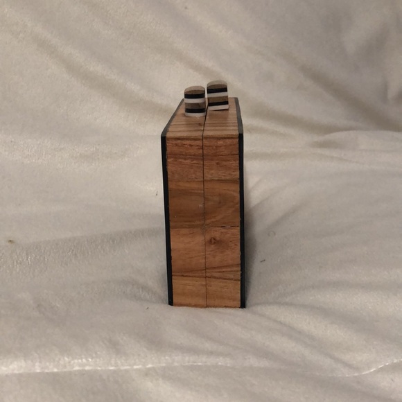 LULU wooden convertible handbag - Picture 4 of 9